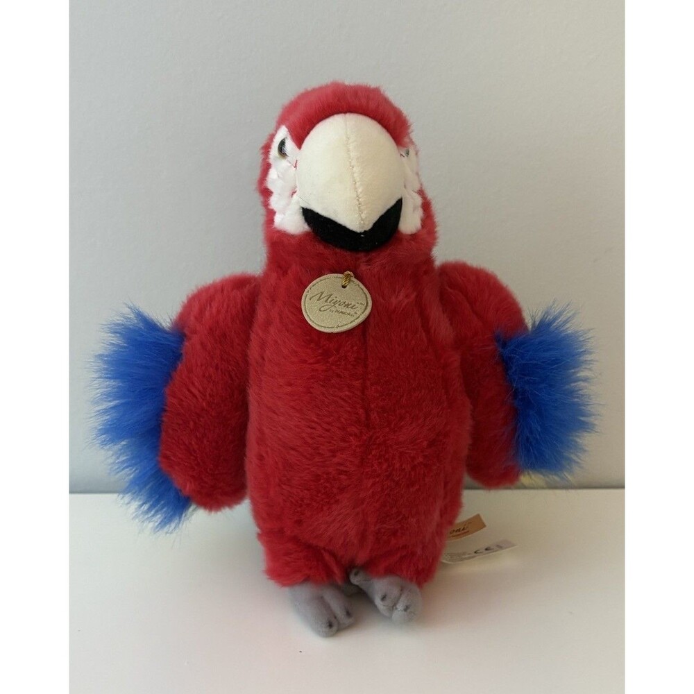 Miyoni By Aurora Plush Macaw Parrot Colorful Bird Stuffed Animal Toy 9” 2022